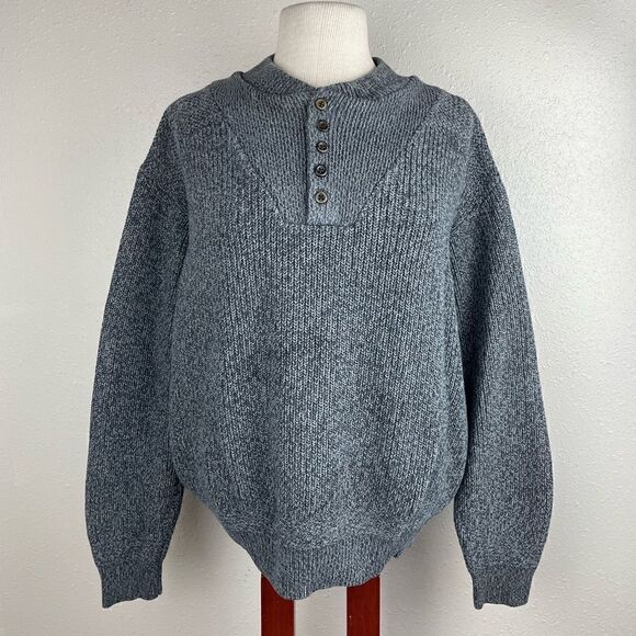 Cabelas Quarter Button Down Sweater Size XL EUC - Picture 1 of 5